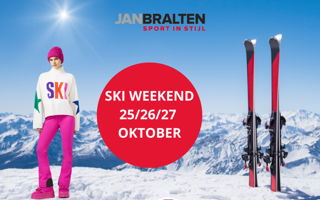 Skiweekend 25/26/27 oktober 2024